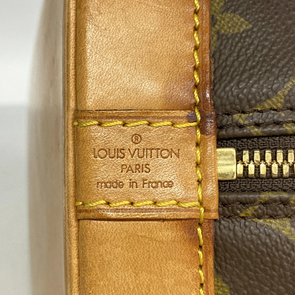 LOUIS VUITTON Authentic Brown Monogram Alma Bag - Picture 5 of 12